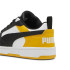 Chaussures Décontracté Enfant de Puma Rebound V6 Lo White-Puma Black-Tangerine