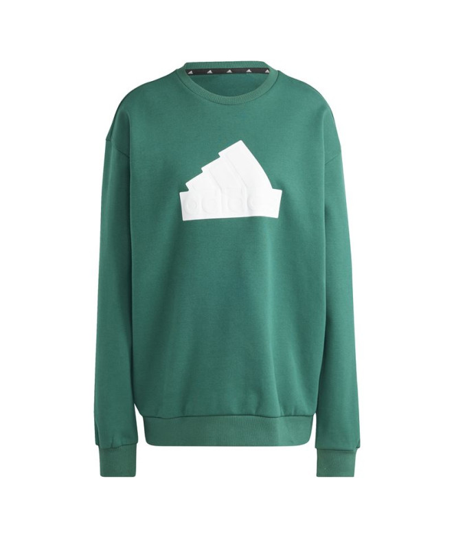 Sweat adidas Homme Future Icons Bos Crew Vert...