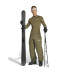 Pantalon Ski adidas Homme de Terrex Multi 2L Rain.Rdy isolé Vert olive