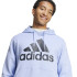 Sweat adidas French Terry Homme Essentials - Sweat à capuche Big Logo - Bleu
