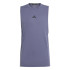 T-shirt Fitness adidas Homme by D4T Débardeur d'entraînement Bleu