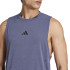 T-shirt Fitness adidas Homme by D4T Débardeur d'entraînement Bleu