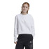 Sweat adidas Fille Glam Crew Blanc
