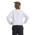Sweat adidas Fille Glam Crew Blanc
