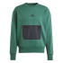 Sweat adidas Homme Polaire City Es e Vert foncé