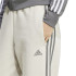 Pantalon adidas Femme Polaire Essentials 3-Stripes à ourlet ouvert Beige
