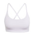 Brassiere de sport Fitness adidas Femme de All Me Light Support Yellow