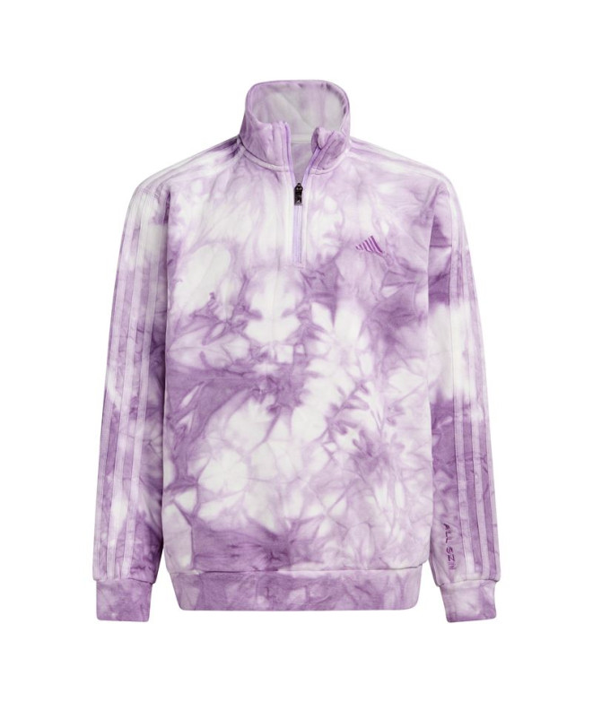 Sweat adidas Enfant All Szn Tie Dye Half Zip...