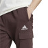 Pantalon adidas Homme Essentials Fleece Regular Tapered Cargo Marron
