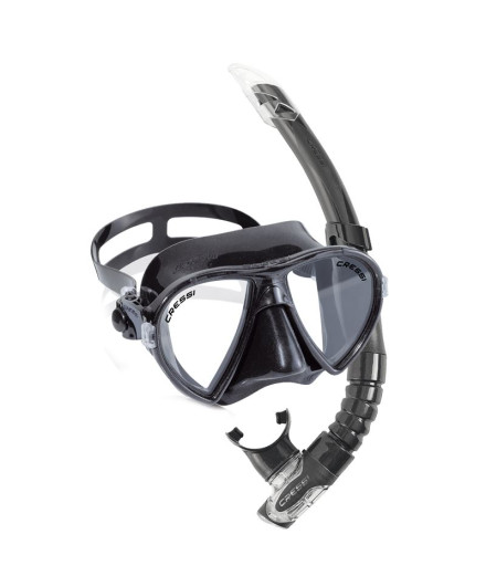 Kit de Plongée Cressi Ocean Vip  Transparent Couleurs...