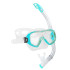 Kit de Plongée Cressi Ondina Vip (Masque Ondina + Tube Haut) Enfant Transparent Couleurs Assorties