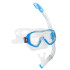 Kit de Plongée Cressi Ondina Vip (Masque Ondina + Tube Haut) Enfant Transparent Couleurs Assorties