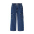 Pantalons Name it frose Jean cargo large 6190-Bs Denim bleu foncé