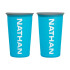 Bouteille Running Pack de Nathan Gobelet réutilisable pour le jour de la course (2 ) BlueMeAway/White