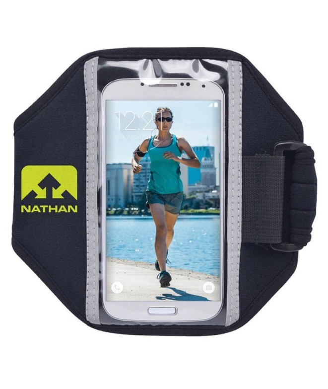 Ceinture Running de Nathan Super 5K Noir/Soufre...
