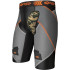 Pantalons Hockey Homme Coussinets de compression de Shock Doctor X-Fit Cross Noir/Gris