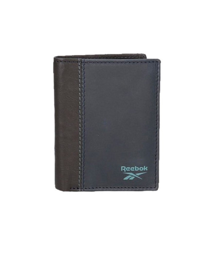 Portefeuille Reebok Division verticale Bleu marine Bleu...