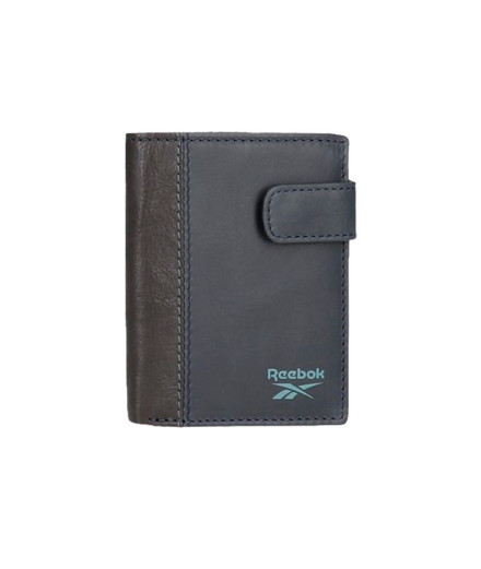 Portefeuille Reebok Séparateur vertical bleu marine avec...