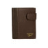 Portefeuille Reebok Séparateur vertical marron avec fermeture par clic
