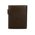 Portefeuille Reebok Séparateur vertical marron avec fermeture par clic