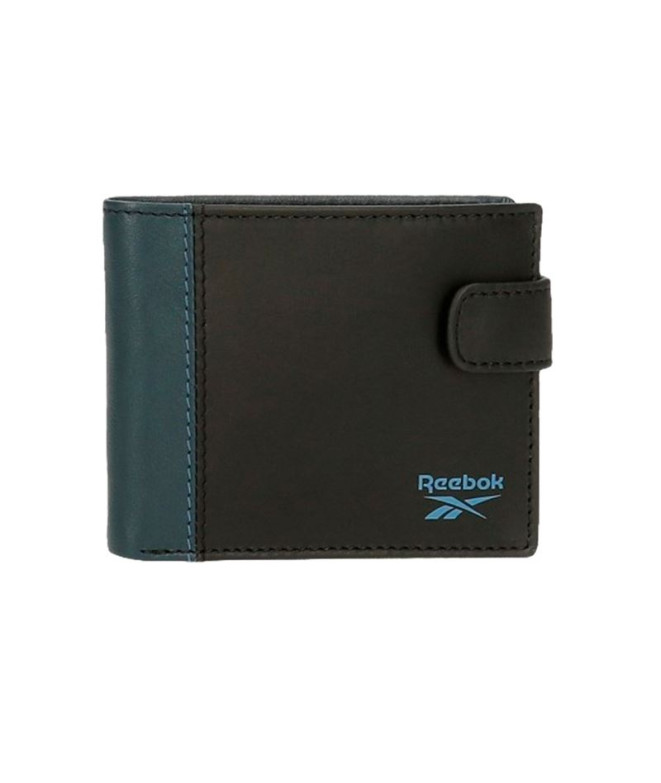 Portefeuille Reebok Division horizontale noire...