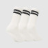 Chaussettes Ellesse Pullo 3Pk Blanc Unisexe