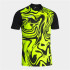 T-shirt Football Joma Homme du Lion II Noir Jaune Fluor