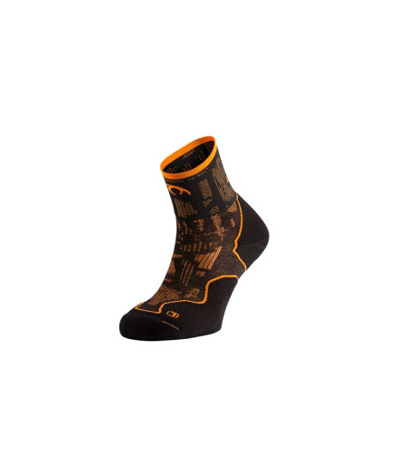 Chaussettes de Trail Lurbel Desafio Blur Four Noir/Orange