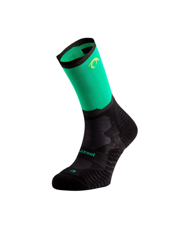 Chaussettes de Trail Lurbel Rise Five Noir/Vert...