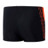 Maillot de bain Natation Speedo Enfant de Hyperboom Splice Aquashort Noir/Rouge