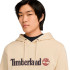 Sweat Timberland Kennebec River Logo linéaire Sweat à capuche Angora Homme