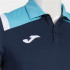 Polo Football Joma Homme de Toledo Marino Turquesa Fluor Turquoise