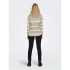 Sweat Only Onlgeena Xo Pullover Knt Noos Femme Simply Taupe