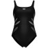 Maillot de bain Natation Arena Femme de Maillot de bain Milena Wing Noir