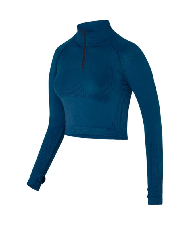 T-shirt Joluvi Femme Ana Half Lake Blue /Dark...