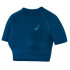 Haut Joluvi Ana Crop Bleu lac /Orchidée foncée Femme