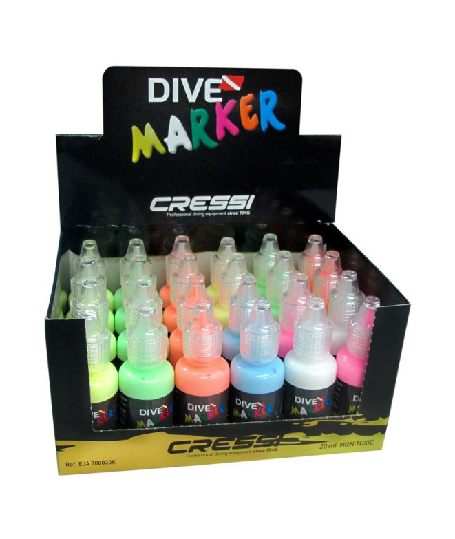 Peinture 3D Cressi Marqueur de plongée 20 ml 24...