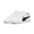 Chaussures Décontracté Puma Club II SL Blanc-Noir-Or