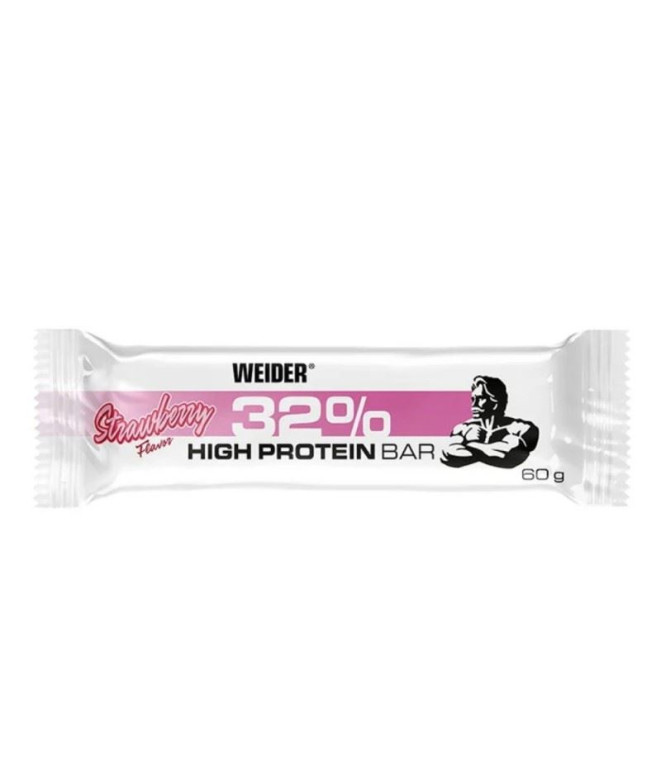 Barre Weider Barre Protéinée 32% Fraise 60G