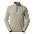 PolaireMontagne The North Face from Glacier 1/4 Zip - Beige Logo Homme
