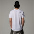 T-shirt Montagne The North Face de 24/7 S/S Reg Tnf White Homme