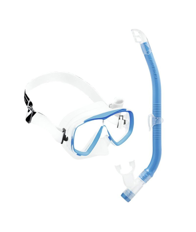 Kit Cressi Étoile Vip Enfant Transparent/Bleu