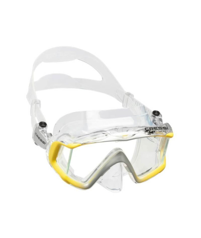Masque Cressi Liberty Transparent/Jaune