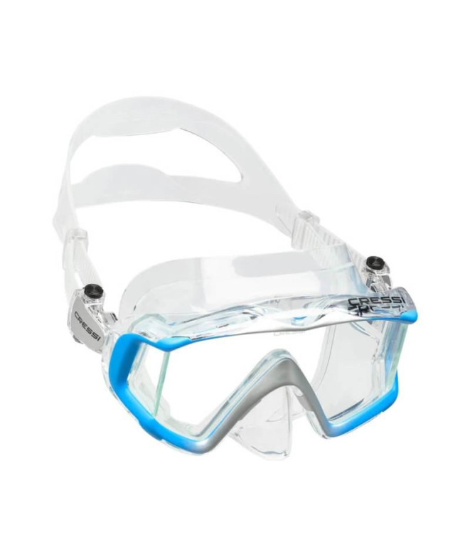 Masque Cressi Liberty Transparent/Bleu