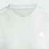Sweat adidas French Terry Femme Essentials 3-Stripes Vert