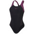 Maillot de bain Natation Speedo Femme de Hyperboom Splice Racerback Noir/Violet