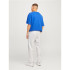 Pantalons Homme Jack & Jones Jpstgordon Jjalvis Pantalon de survêtement Naf White Melange