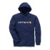 Sweat Homme Carhartt Signature Logo New Blue