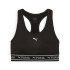 Brassiere de sport Fitness Femme de Puma 4Keeps Elastic Bra - P Black