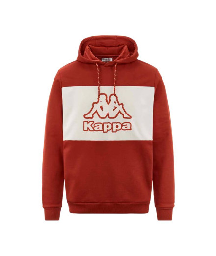 Sweat Kappa Homme Ferti Swt Crete Rouge/Blanc Lait